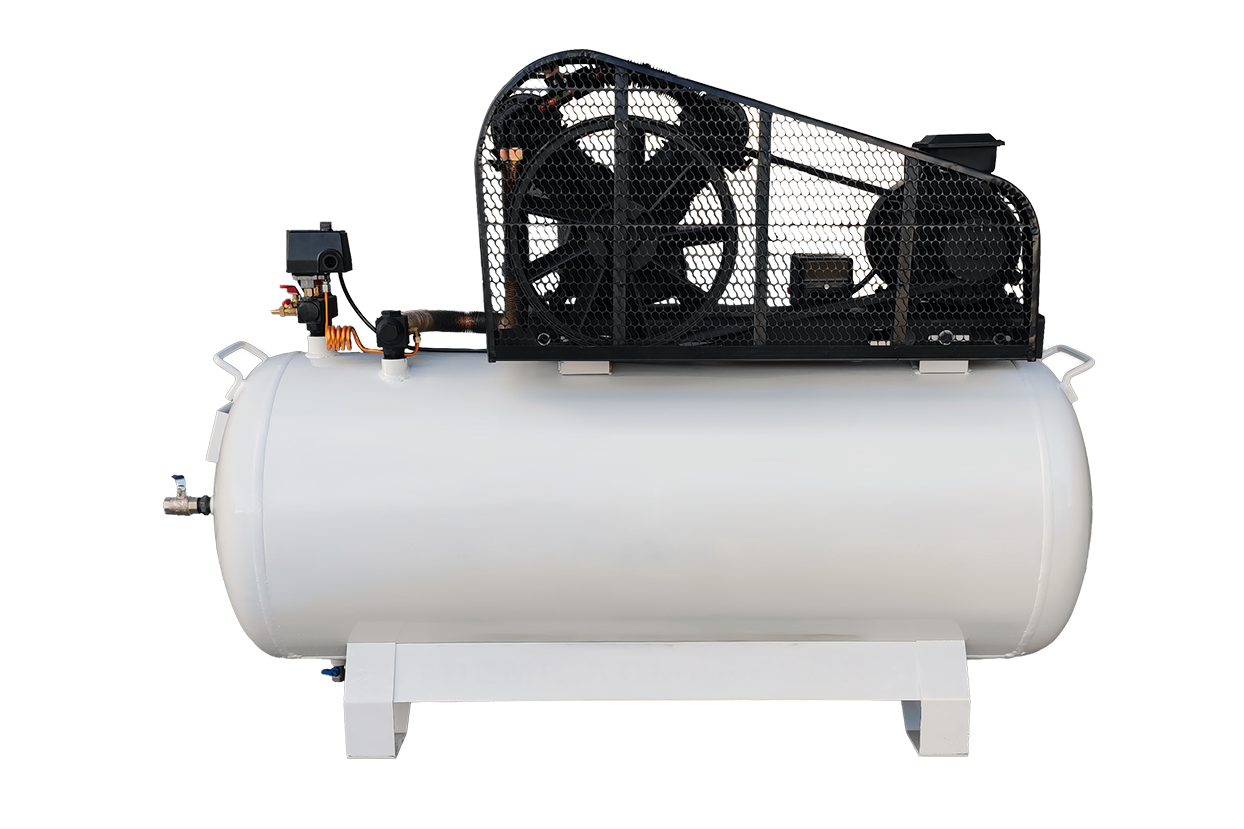 300 lt 2 Kafa 8 Bar 5.5 Hp Pistonlu Hava Kompresörü